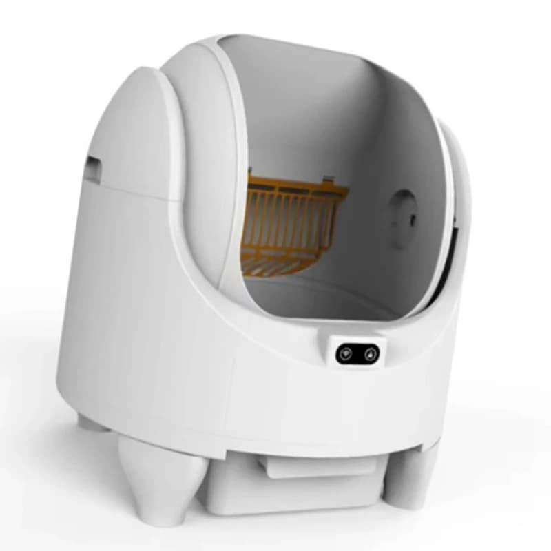 Nuova Lettiera per Gatti Grande con Apertura Superiore 2026, Toilette Automatica Intelligente per Gatti con Visione a 360° ° Toilette per Gatti Spaziosa e Autopulente con Vista