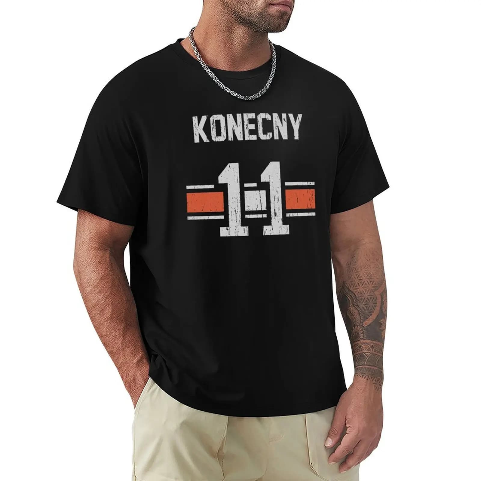 travis konecny 11 T-Shirt Basic Casual Wear Short Sleeve Top