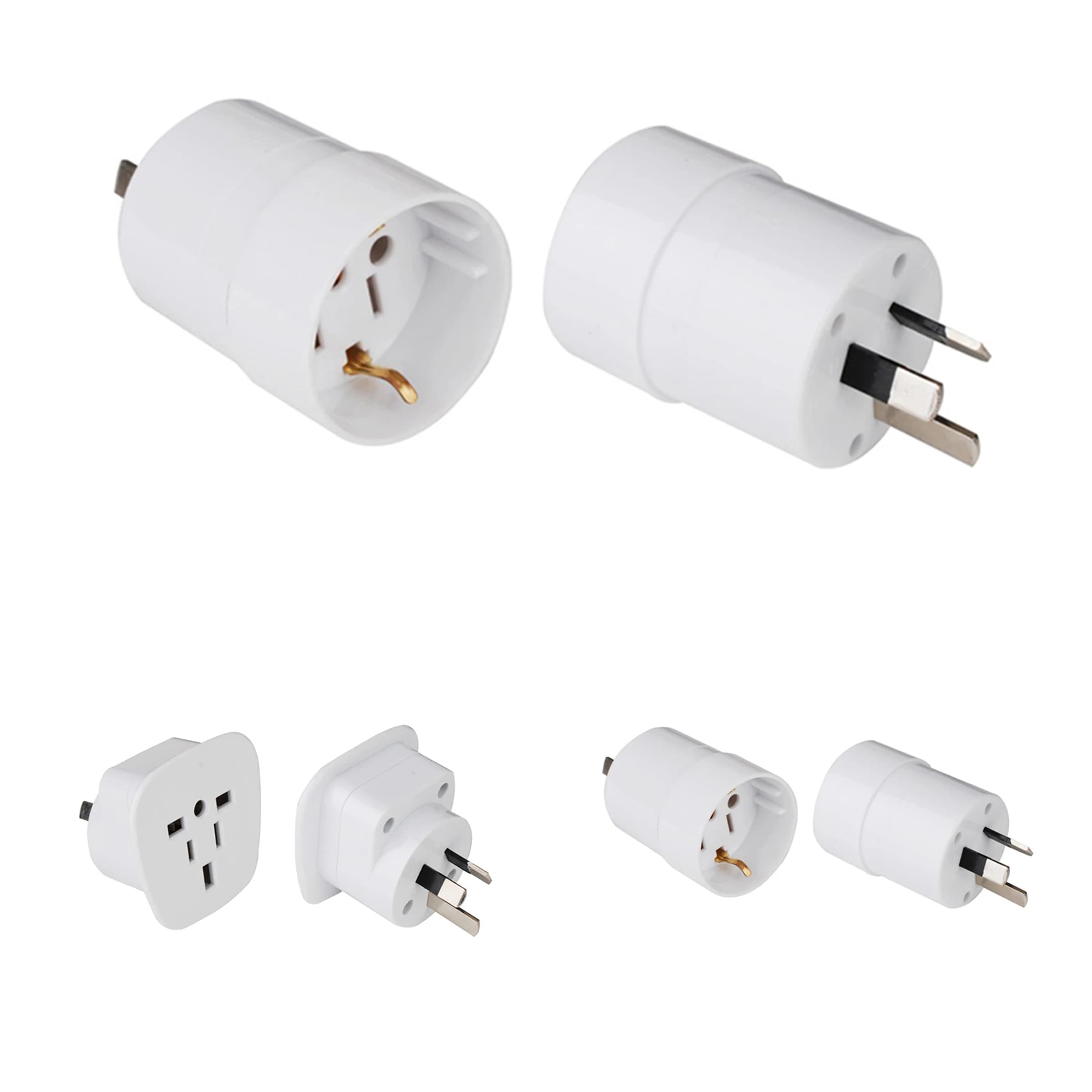 USA US EU ADAPTER PLUG TO AU AUS AUSTRALIA TRAVEL POWER CONVERTOR PLUG Travel adapter