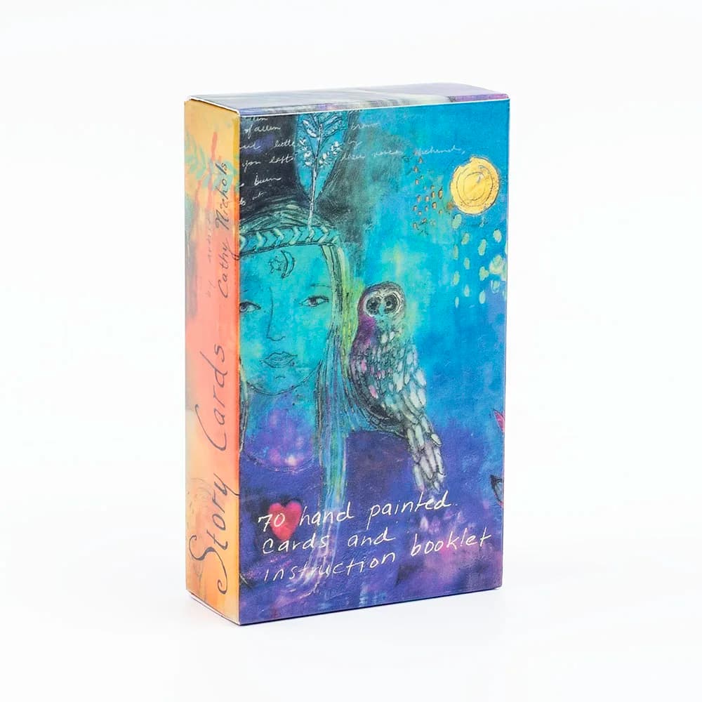 Story Cards Oracle Tarot divinazione Deck 70 pezzi con guida PDF divertenti forniture per feste Delicate gioco da tavolo 10.3x6.1cm