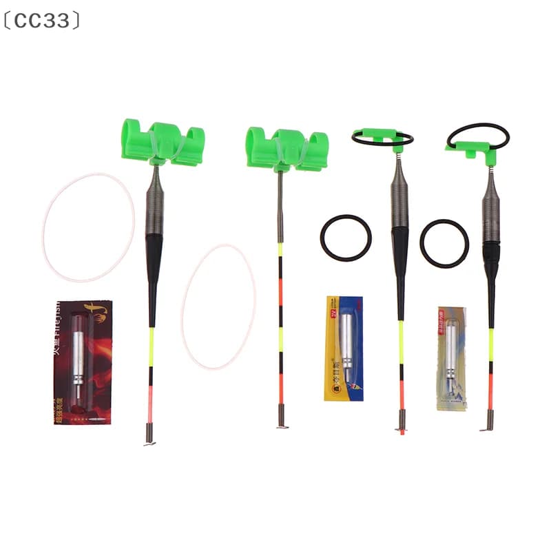 maveraCC33 Vauano Fishing rod Light fishing rod Lighting stick Removable Waterproof Fishing bite Bell Alarm indicator Floating Equipment for Lure Road