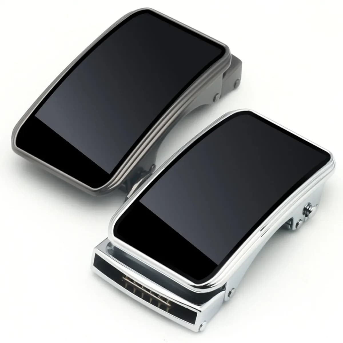 Men's High-Quality Leather Belt Buckle Alloy Metal Automatic Clasp 3.5cm Limited Fit Glaze Belt Accessories