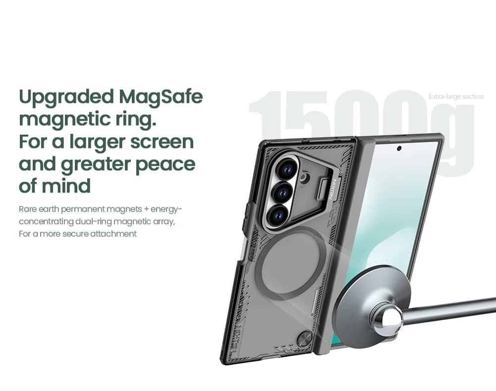 Per Samsung Galaxy Z Fold 7 5G Nillkin Custodia Iceblade Prop Obiettivo pieghevole per protezione magnetica per fotocamera per la privacy