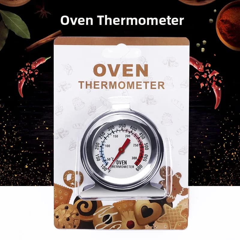 Oven Thermometer Pointer Style Temperature Gauge Directly into Oven Baking Tools Celsius Measurement Kitchen Cooking Utensils