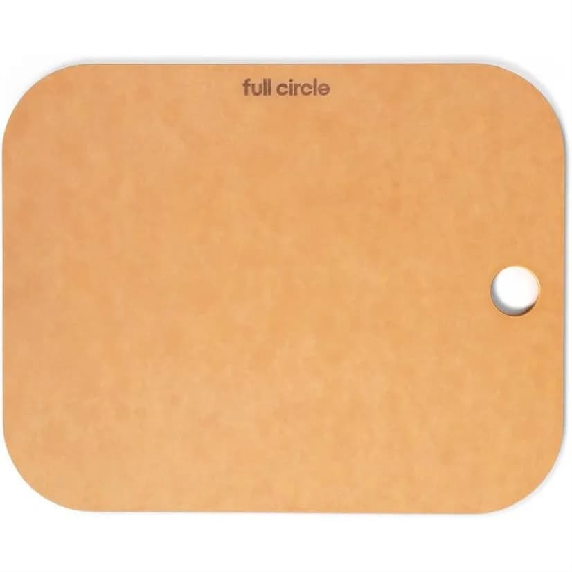 Tagliere Compatto in Composito di Legno 8x10" - Lavabile in Lavastoviglie, Reversibile e Leggero per Preparazioni Rapide