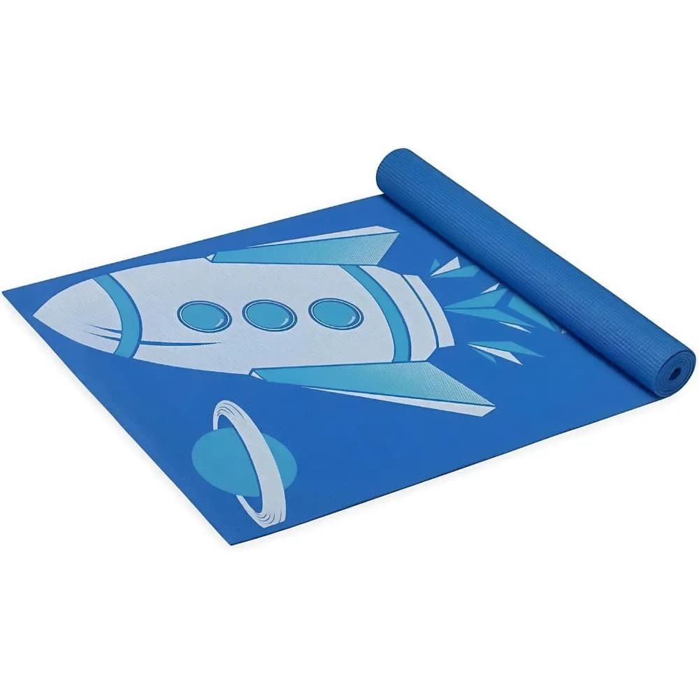 Tappetino Yoga per Bambini con Stampe Divertenti per Gioco Attivo Neonati Bambini Piccoli Esercizio Fisico