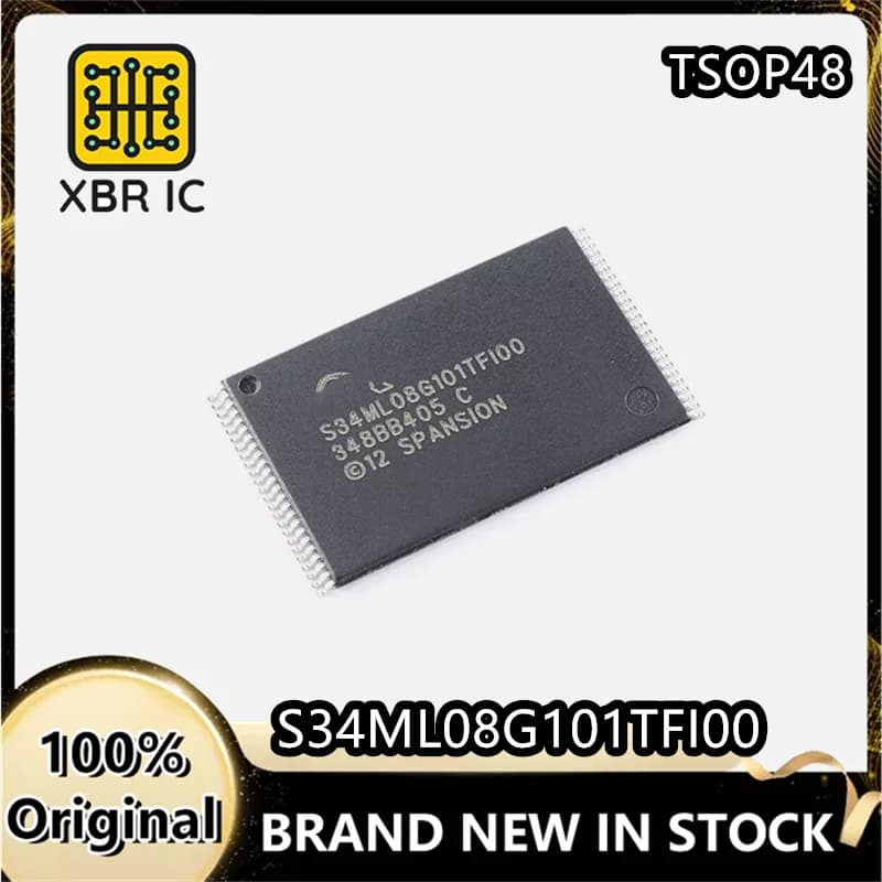 (3/10 pezzi) S34ML08G101TFI00 TSOP48 Chip IC di memoria Flash NAND Brand New Original Genuine Spot Consegna veloce