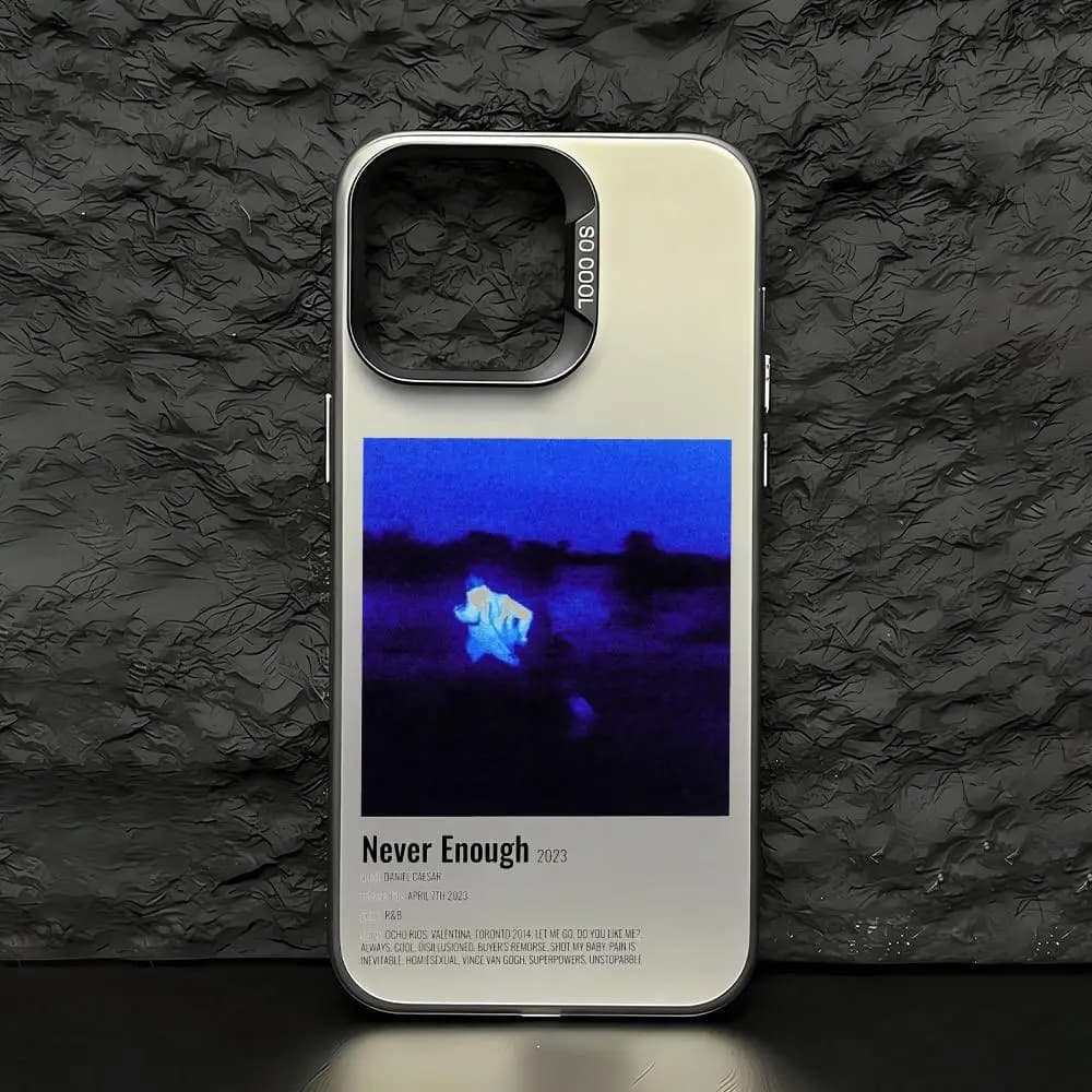 D-Daniel Caesar Album Phone Case For IPhone 17 16 15 14 13 12 11 Pro Max Air Matte Laser Aurora Shockproof Phone Case