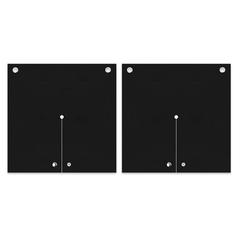 HGHO 6Mm 12" X 12" HVAC Tools Welding Blanket 2 Pack Opening Shape Heat Shield Mat Solder Plumbers HVAC Torch
