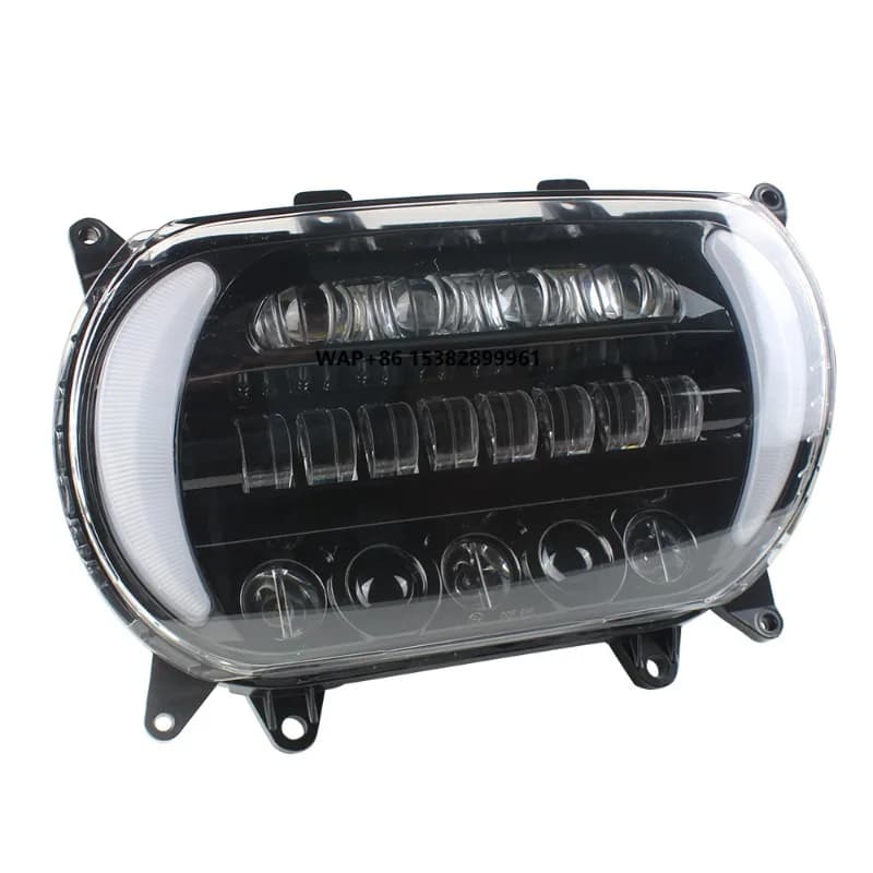 Faro LED con Luci di Marcia/Indicatori di Direzione Compatibile con Touring Road Glide 2015 2016 2017 2018 2019 2020