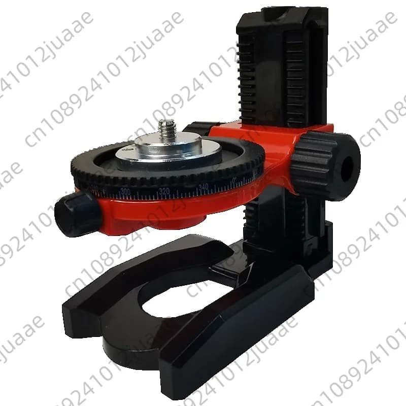 Supporto per scala regolabile con interfaccia da 1/4 "5/8" Staffa di livellamento multifunzionale a forma di L Base Livelli laser Gancio magnetico