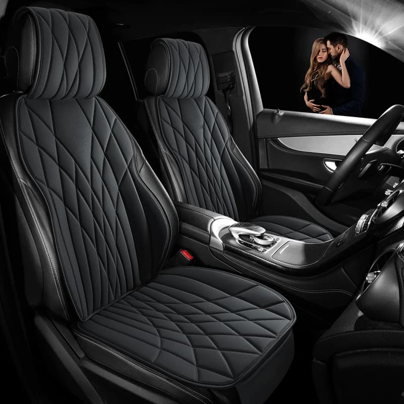 Leather Car Seat Cover for Fiat Type Fullback Road Toro Doblo Freemont Bravo Stylus Auto Accessories