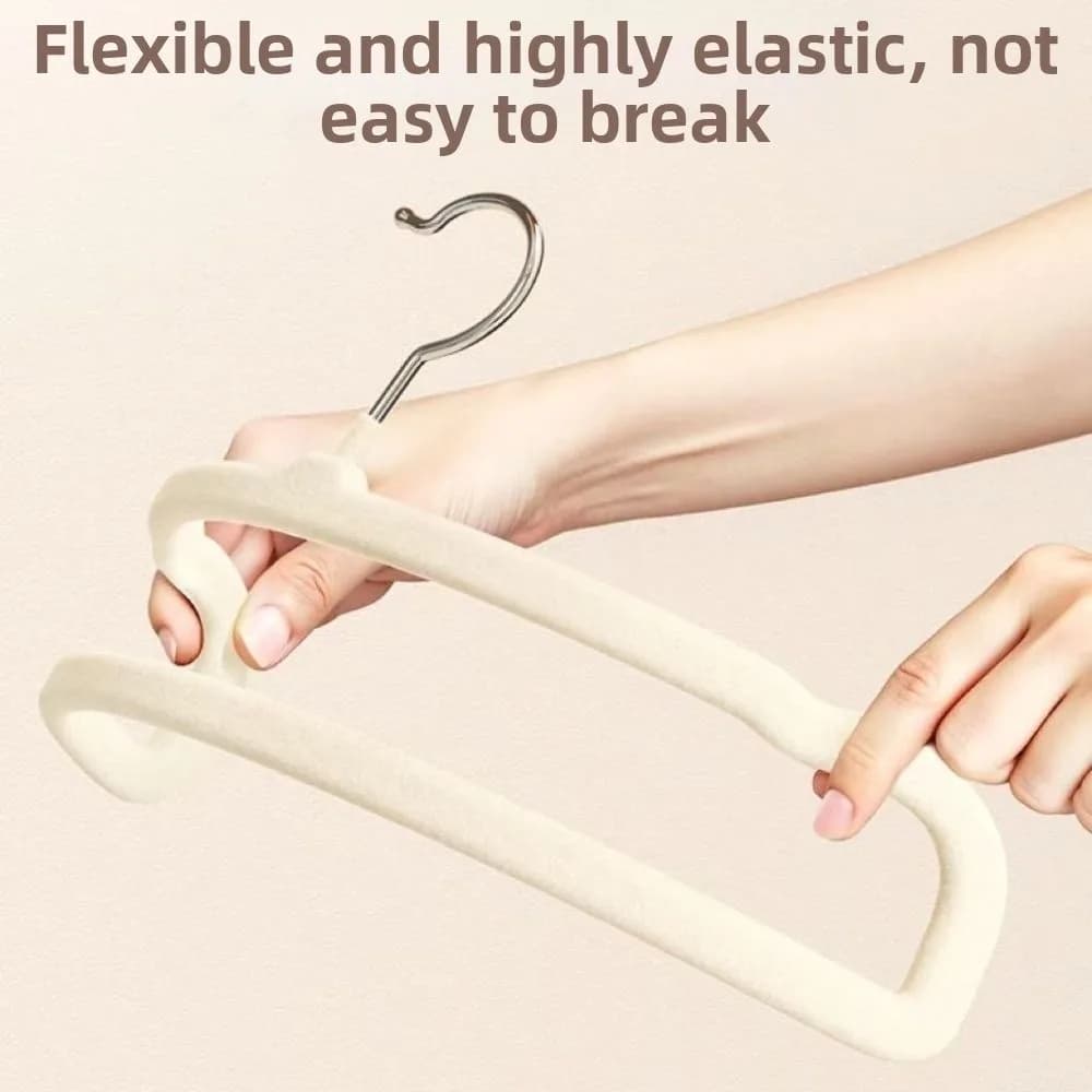 5/10 Pieces New Velvet Coats Anti-slip Space Saving, Pants Sottili, 360° Swivels Swivel with Hook for Towels, Canotte, Coats
