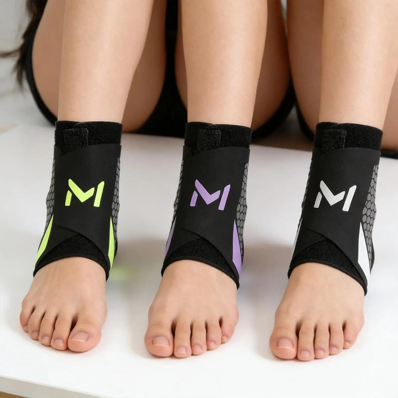 1Pcs Ankle Support Light Thin Breathable Pressurized Fixation portable Prevent reduce friction Ankle Joint Protective Cover