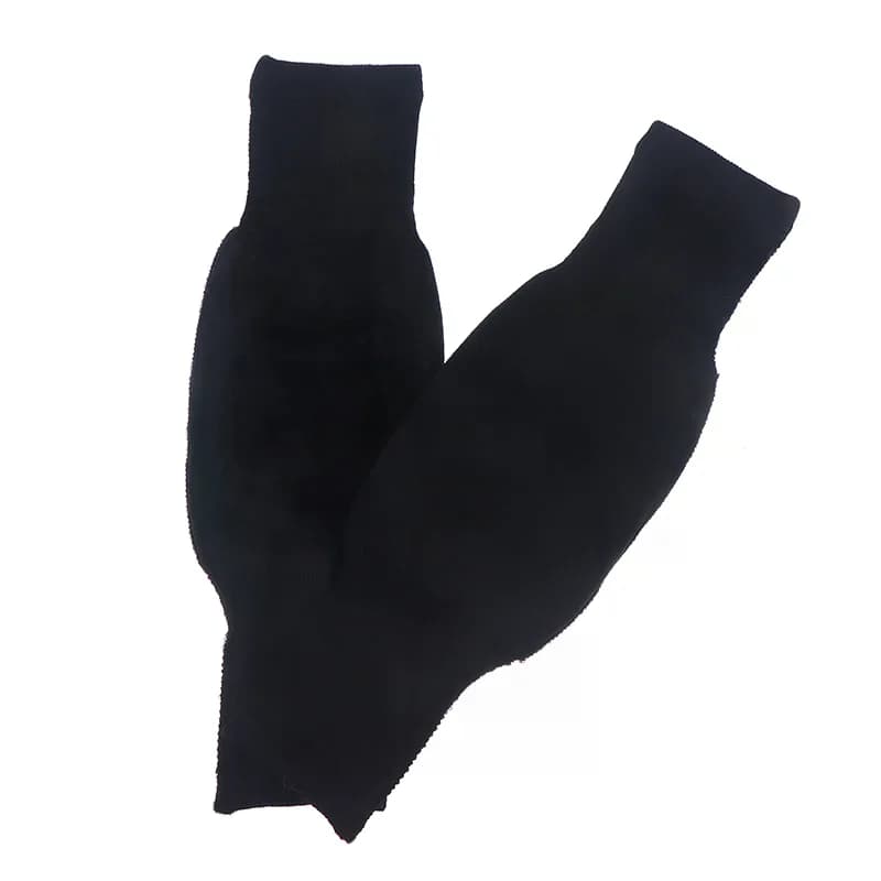 1 paio di ginocchiere invernali in cashmere, ginocchiere termiche per gambe, ginocchiere unisex, supporto per dolori articolari, tendinite, artrite