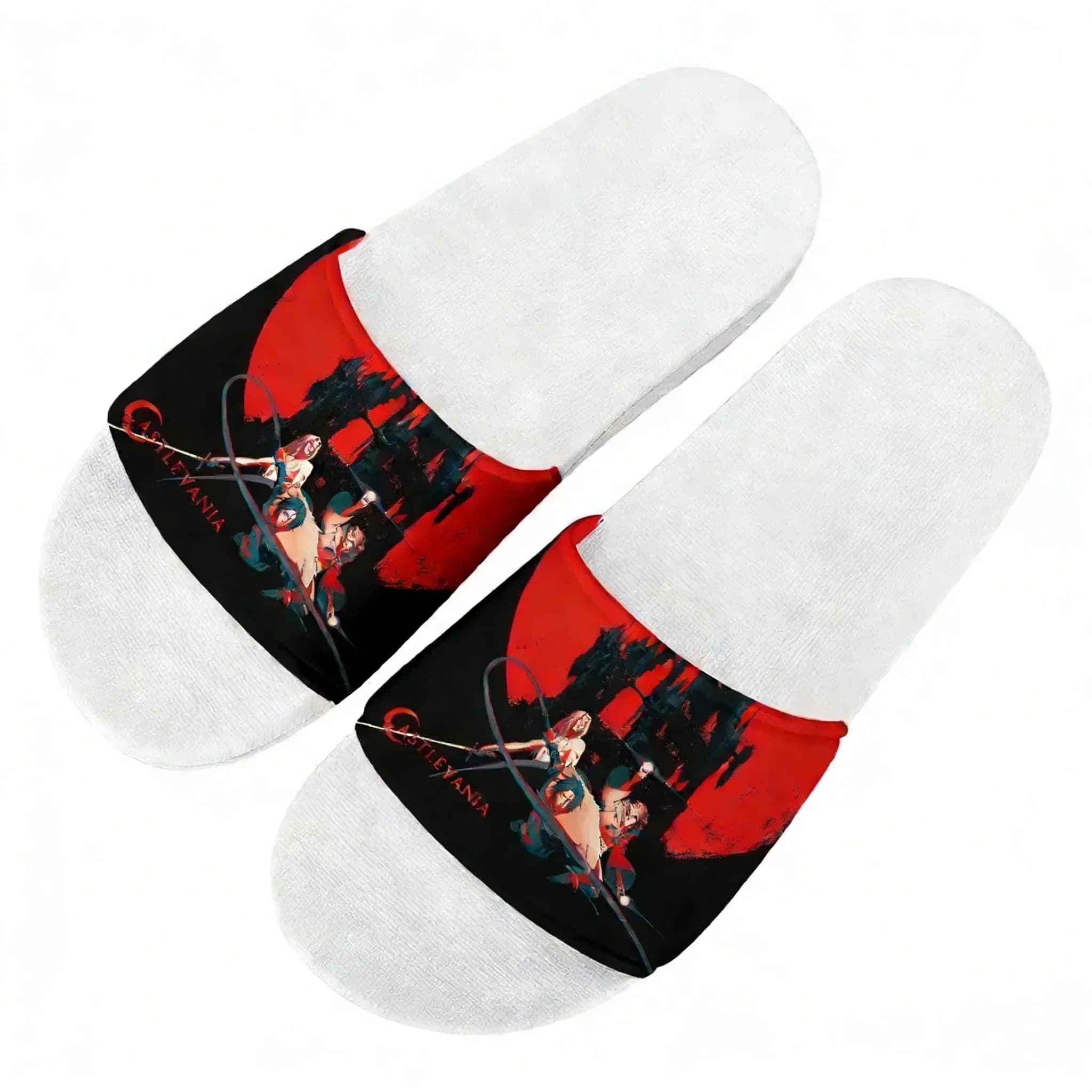 Castlevania Sandals Home Slippers Water Shoe Mens Womens Teenagers Fashion Bathroom Beach Swimming Pool Shoes Custom Slipper