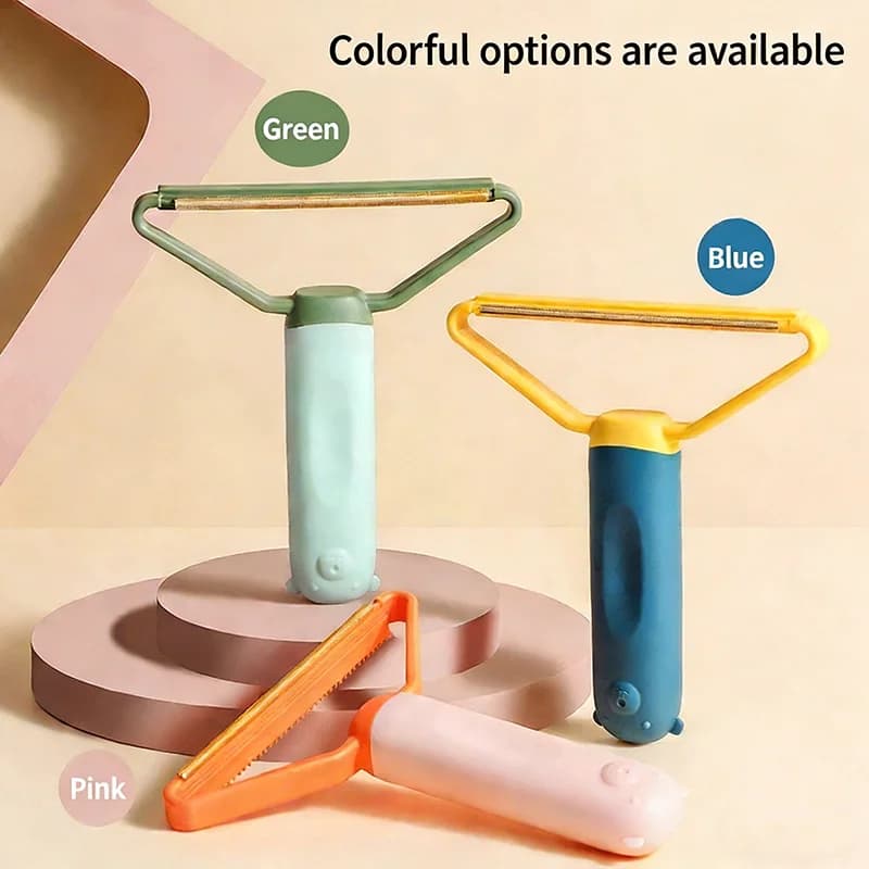 Manual Pet Hair Remover Lint Remover Brush Portable Reusable Lint Roller For Clothes Sofa Fabric Fuzz Removal Cleaning Shaver