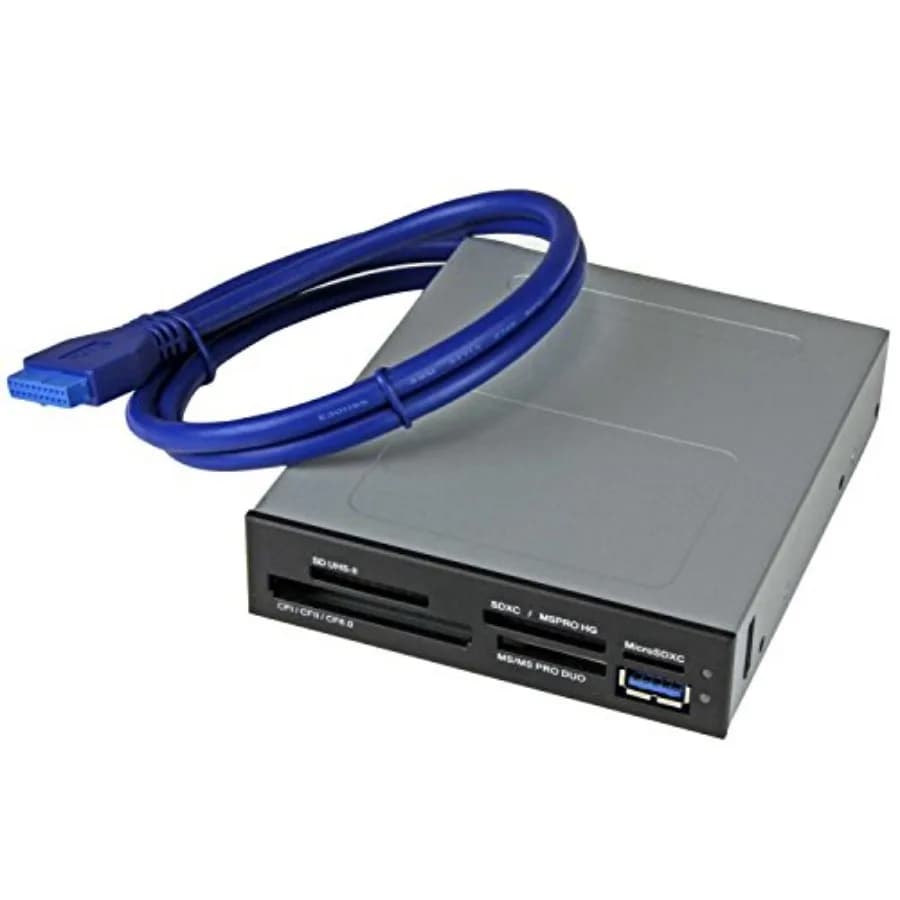 Lettore Interno con Supporto UHS-II - Lettore di Schede di Memoria SecureDigital/Micro SD/Compact Flash TAA 35FCREADBU3