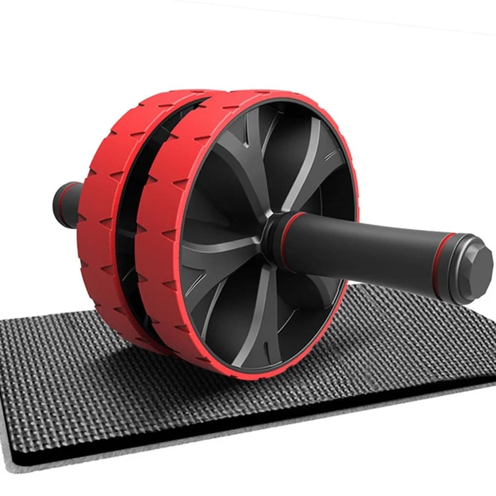 Abs New Keep Fitness Wheels No Noise Ab Roller Wheel with Muscle Hip Trainer Equipment Exercise Mat