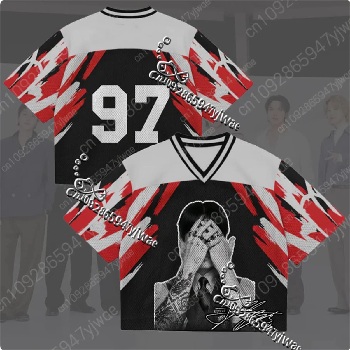 Maglietta a tema 2026 We Are Back World Tour, regalo per i fan, per i membri di JK, a maniche corte, streetwear alla moda, estiva, per adulti e bambini