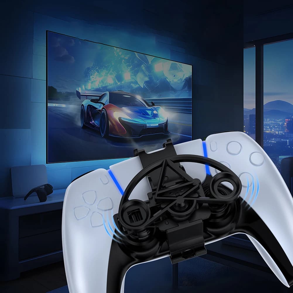 Mini Volante da Corsa per Controller Sony PS5, Accessorio di Ricambio Ausiliario per Console di Gioco con Stampa 3D