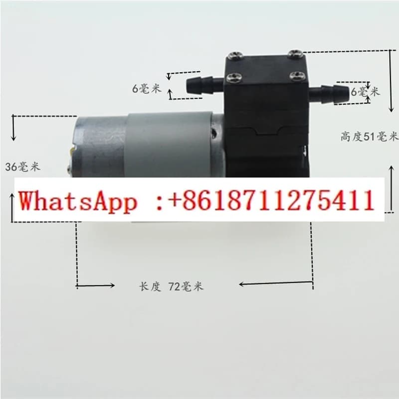 DC12V DC24V Micro DC High Voltage Spray Electric Spray Kettle High Pressure Water Micro High Pressure Small Water Pump