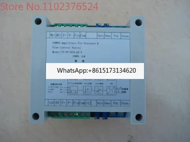 VT-PF-D24-AX-X Controller proporzionale doppio, amplificatore proporzionale di flusso da 40 Euro