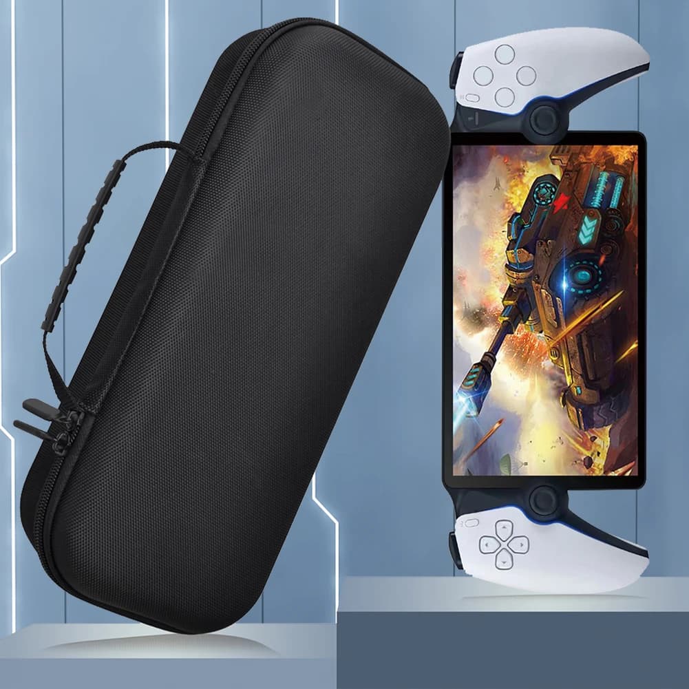 Custodia da viaggio Custodia rigida con tasca in rete Borsa portaoggetti portatile per accessori per console di gioco SONY PlayStation Portal