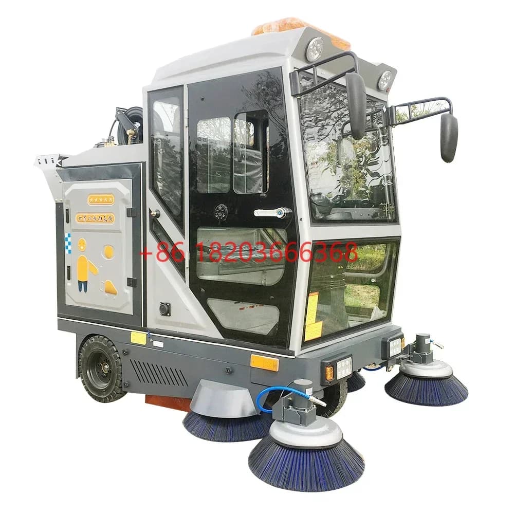 Custom YG Industrial Road Sprinkler, Vacuum Cleaning Machine