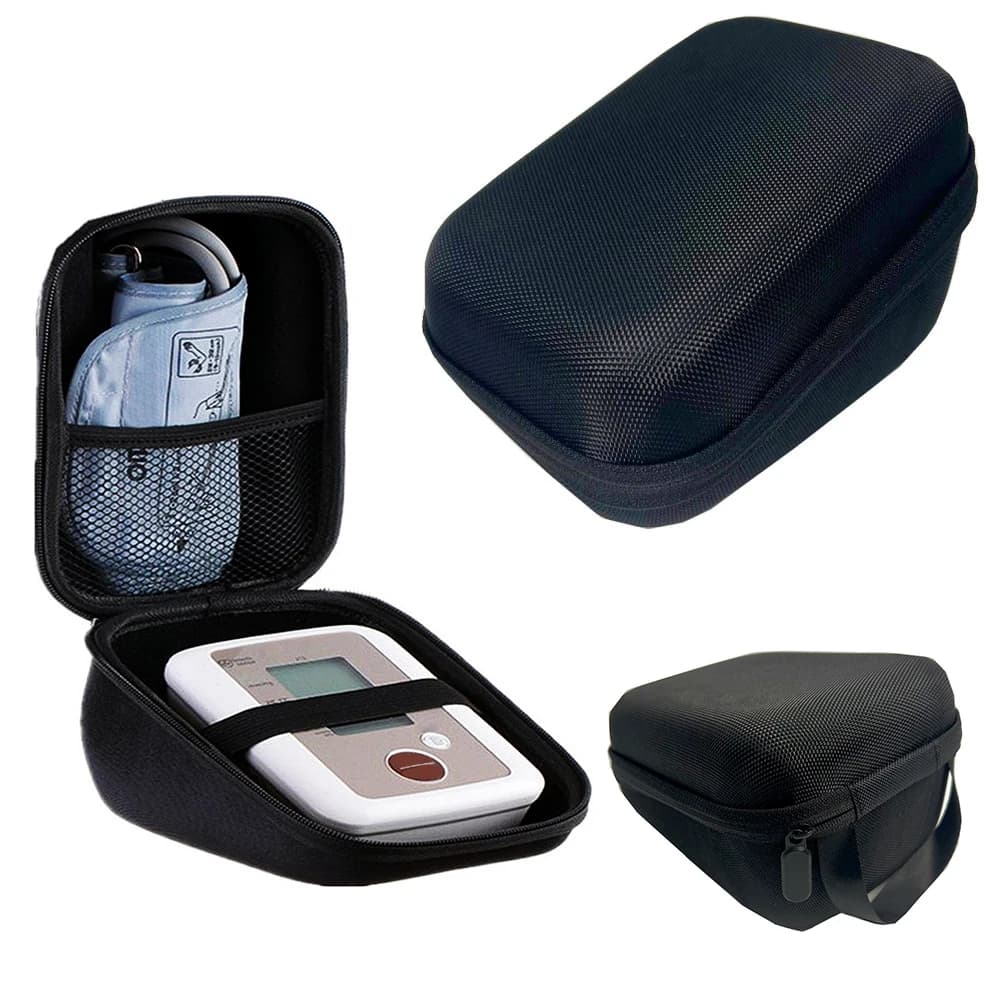 Rigid travel bag, shockproof rigid case, anti-scratch protective case for Omron Yuwell blood pressure meter