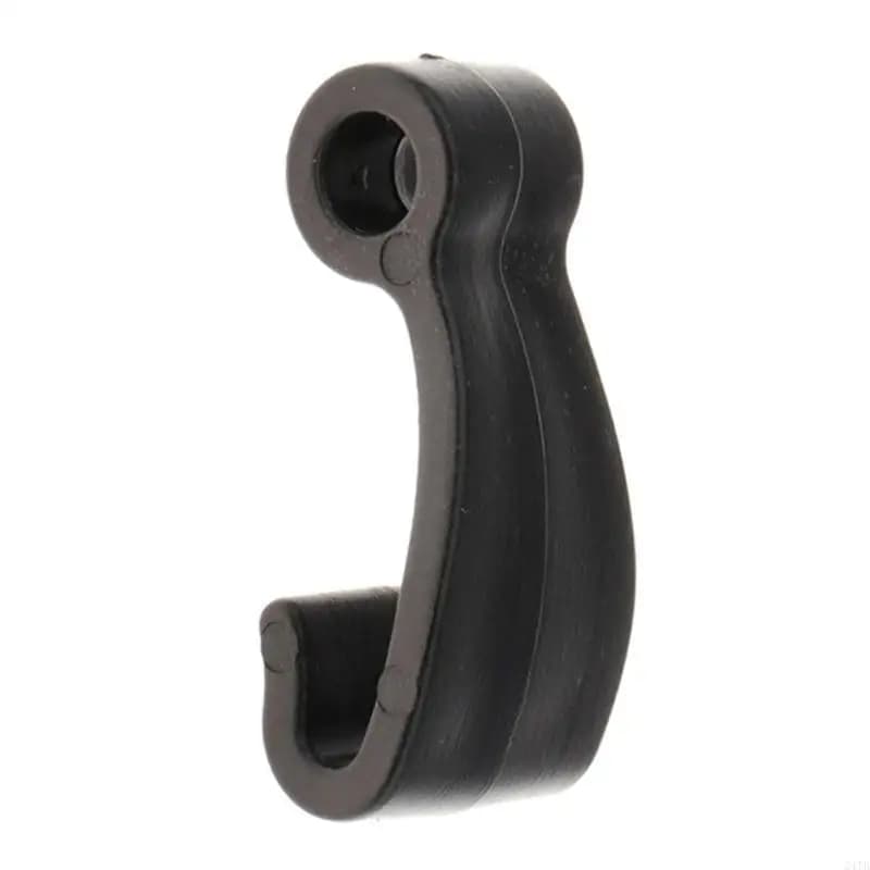6 Pcs Plastic Fasten Rope Hooks Clip J Hooks for Inflatable Boat Fishing Raft Marine Boat Cover Easy to Use