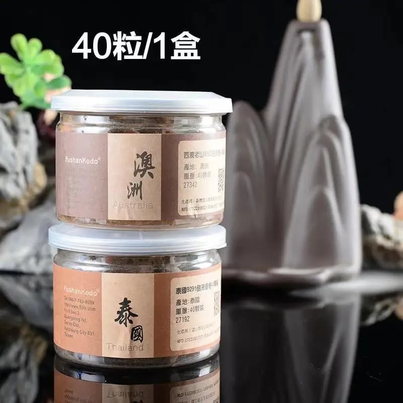 Taiwan Fu Shan Sala di incenso Legno di agar tailandese Australia occidentale Vecchia montagna legno di sandalo incenso riflusso bruciatore di incenso per interni domestici