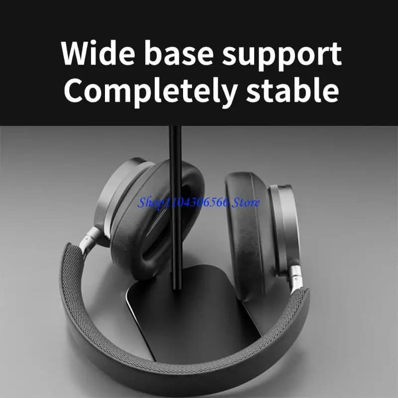 02DD Supporto per cuffie in alluminio salvaspazio per cuffie da gioco per