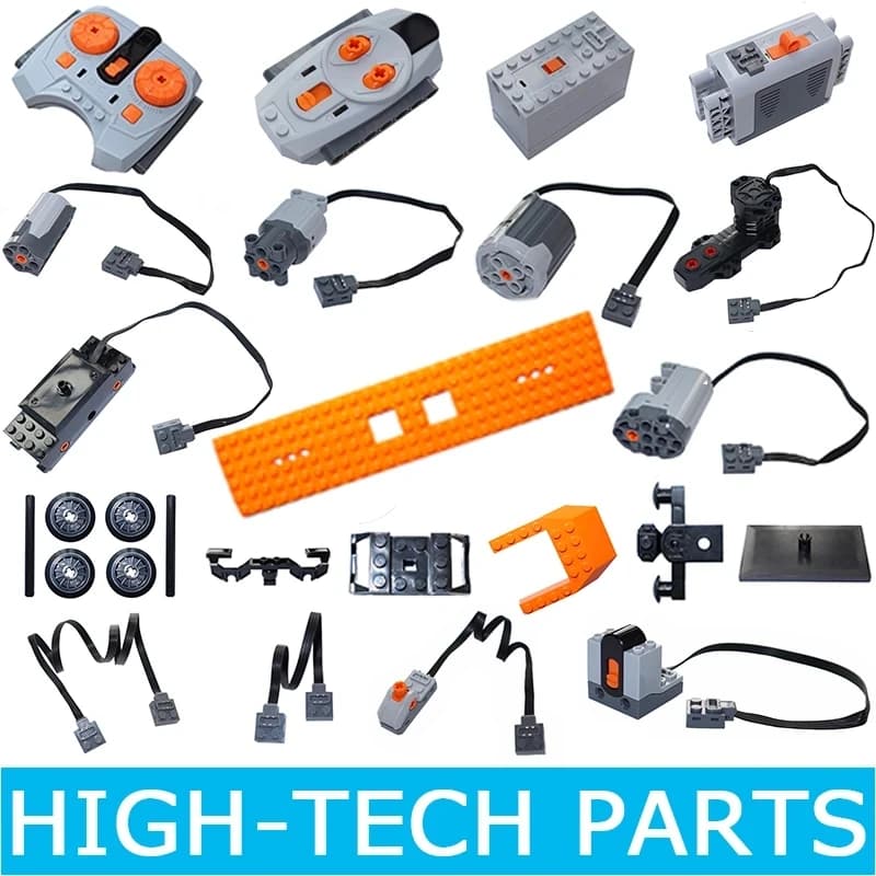 NUOVE parti del motore tecnico Funzioni di potenza Blocchi di costruzione Set di modelli PF Accessori Tarin compatibili MOC Mattoni ad alta tecnologia Giocattoli