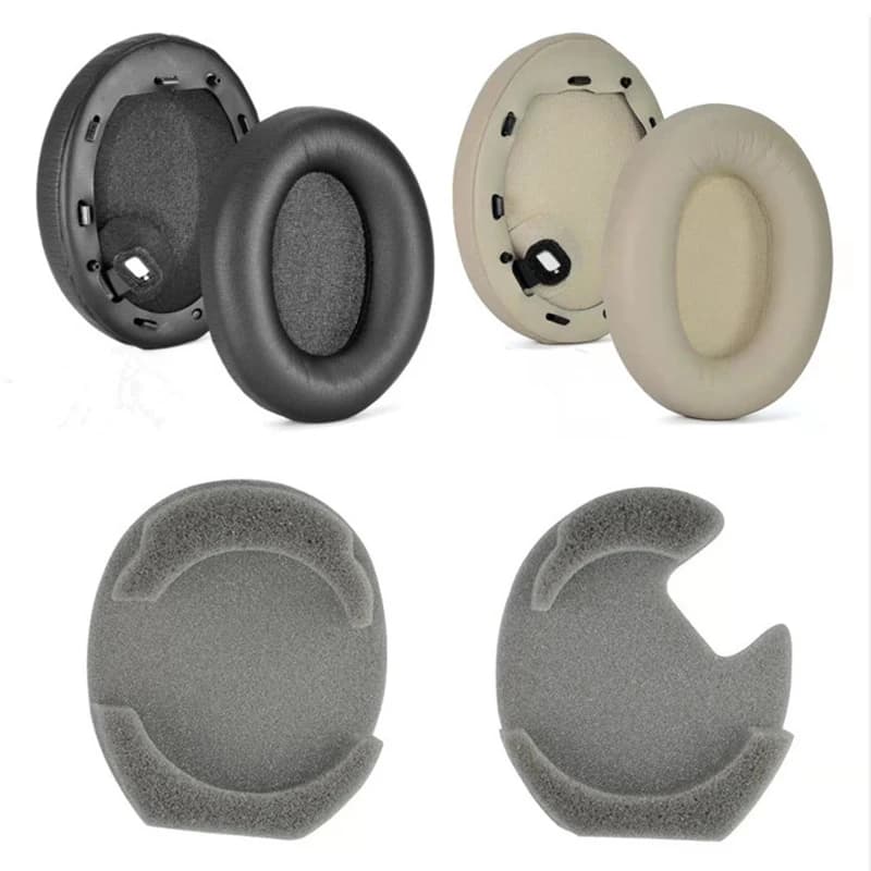 Cuscinetti auricolari in memory foam morbido Cuscini per Sony WH-1000XM4 WH1000XM4 WH 1000 XM4 Cuscinetti auricolari di ricambio