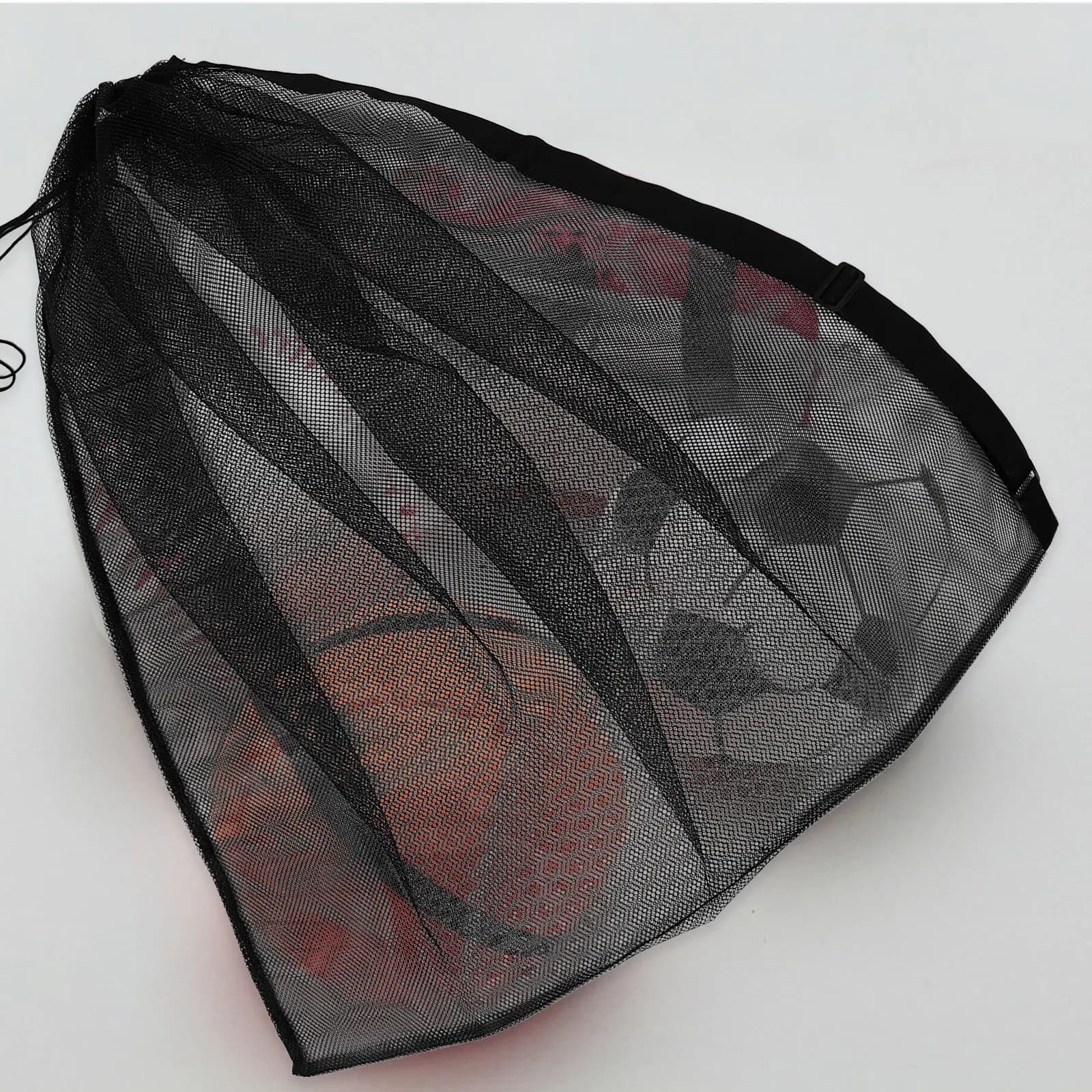 Borsa a Rete con Coulisse per Palloni da Basket, Borsa Sportiva a Tracolla Singola per Trasporto e Conservazione di Palloni, Porta Palloni Portatile per Basket, Calcio e Pallavolo