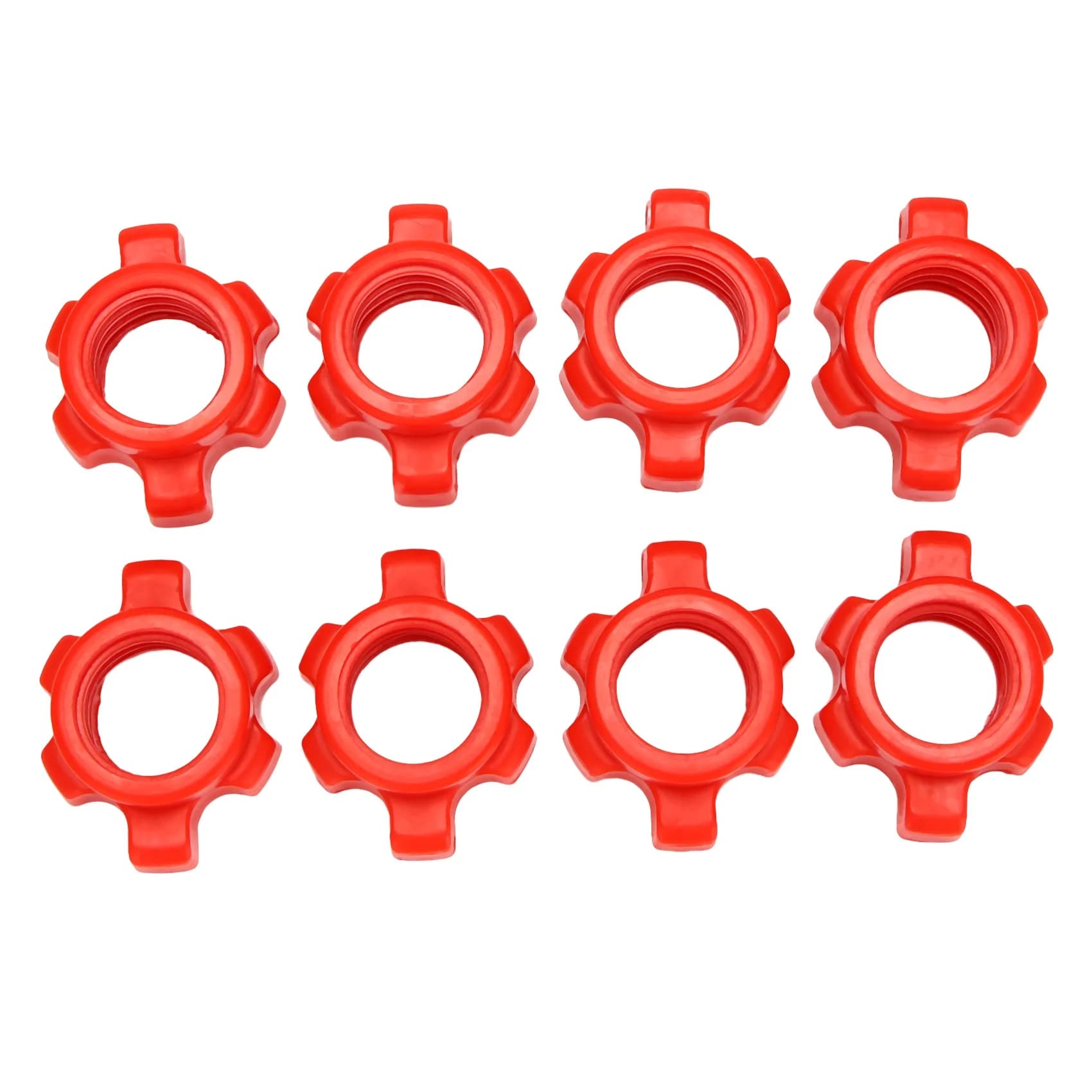8-piece dumbbell nut, dumbbell nut, Spinlock collars for barbells, sports accessories for training