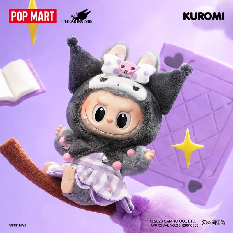 2026 Nuova Serie Pop Mart The Monsters Labubu X Personaggi Sanrio Blind Box, Figure Anime Cartoon, Mystery Box Giocattoli, Regali di Compleanno