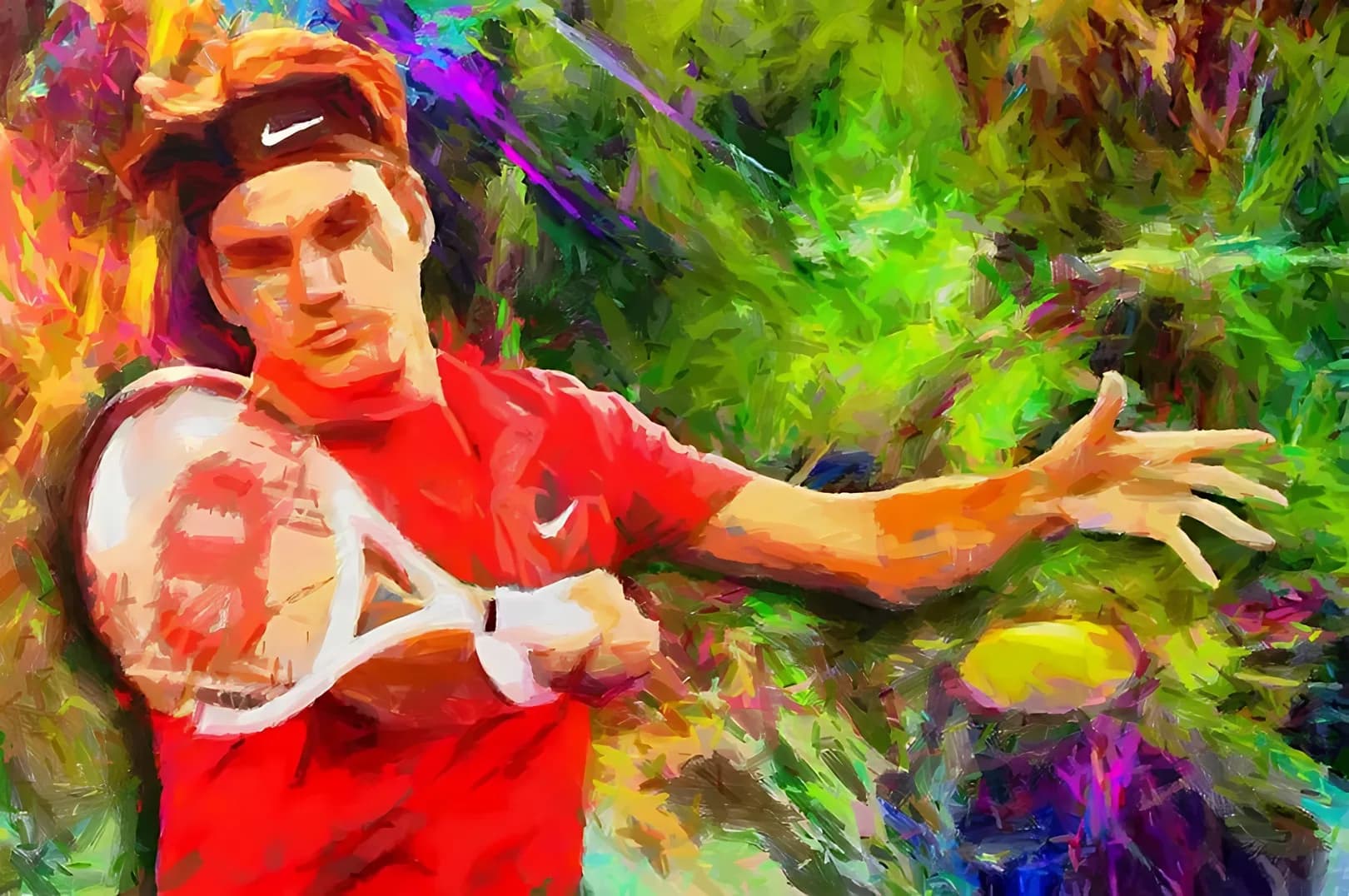 JMINE Div 5D Tennis Star Federer Pittura piena di diamanti kit punto croce personaggi dei cartoni animati artistici pittura 3D con diamanti