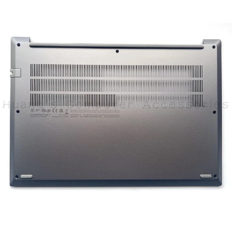 SS+5CB1S55521 New AL Bottom D Lower Base Cover For ThinkPad E14 Gen7 21SX 21SY Laptop Bottom Housing Replacement Repair Part