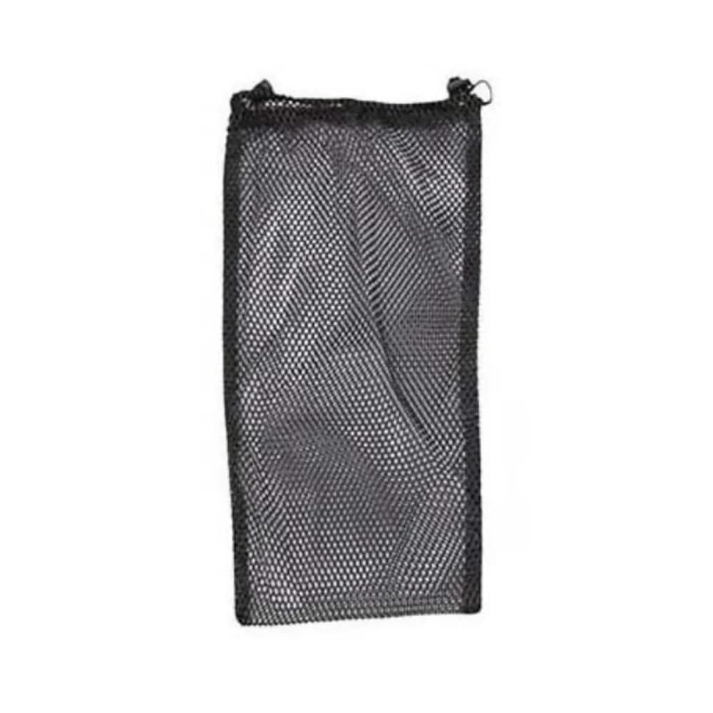 Borsa a rete ad asciugatura rapida per immersioni, per pinne e calzature, per organizzazione attrezzatura, sacca portaoggetti per snorkeling, in nylon, nera
