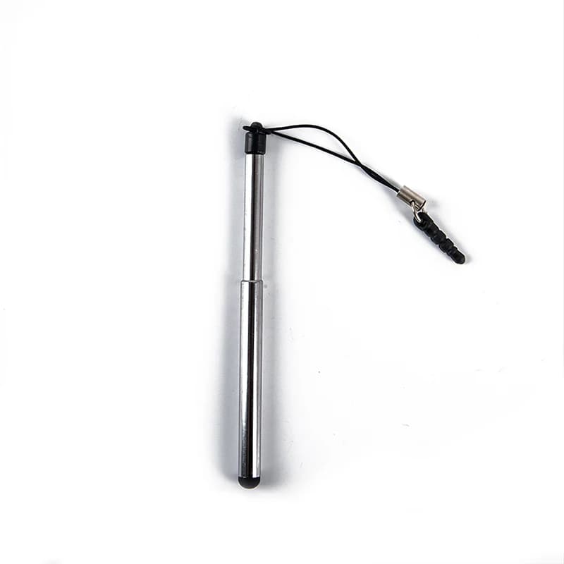 【F】Penna capacitiva universale retrattile per touch screen, per smartphone e tablet