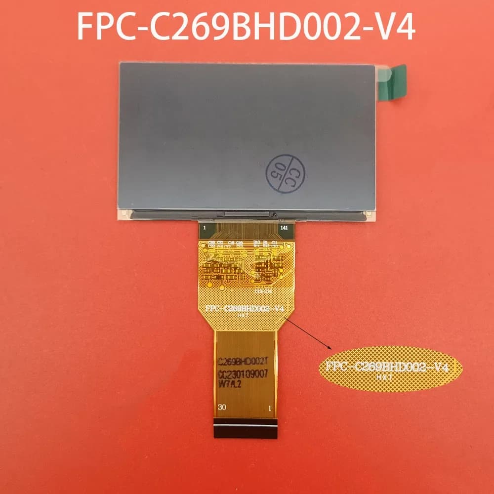 100% New 2.69 inch lcd screen display 720p FPC-C269BHD002-V4 C269BHD002 for everycom t3 projector-DMH