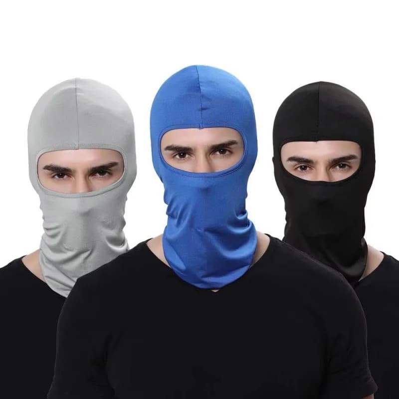 1/2 pezzi Passamontagna Maschera Ciclismo Visiera tattica Mascara Maschera da sci Cagoule Visage Sciarpa integrale Maschera Berretto da bicicletta Maschera