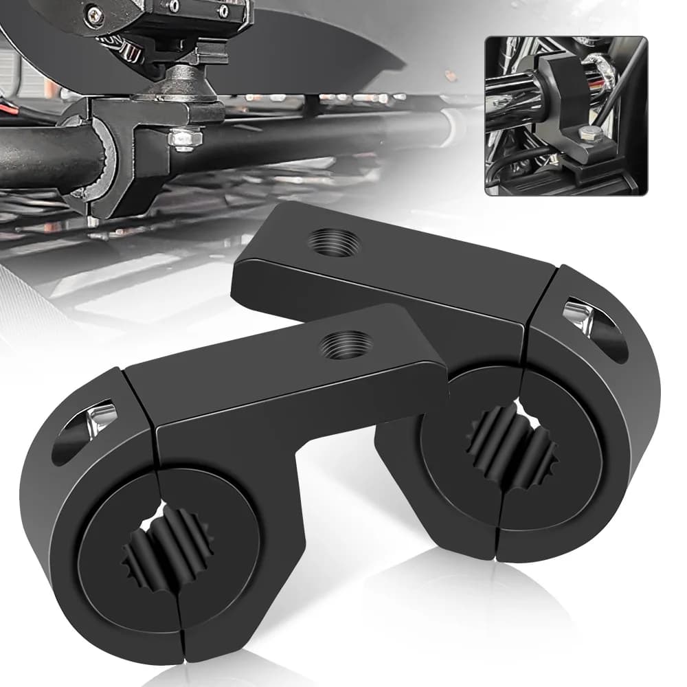For Motorcycle Spotlights Motorcycle LED Headlight Clamps Brackets Tube Clamp Mount Kit Or Fog Light Mount Motorbike Accessories