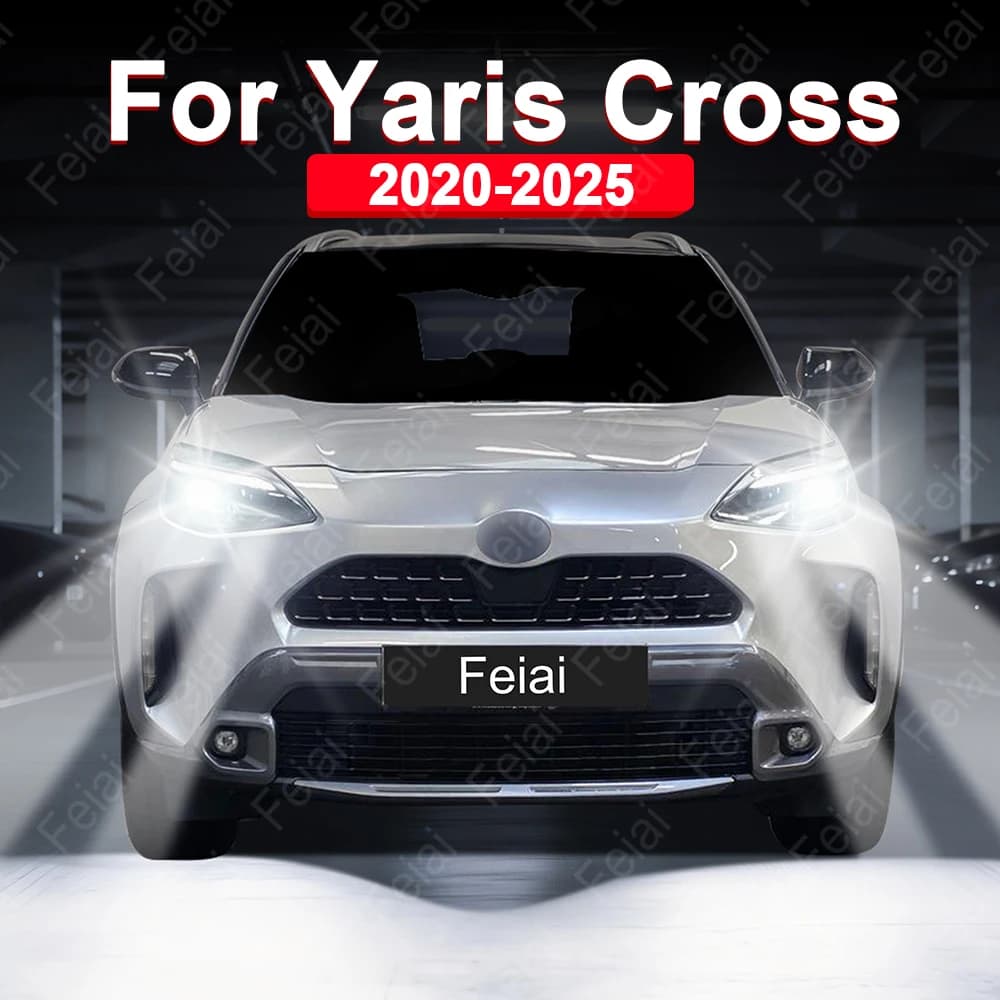Fari a LED per Toyota Yaris Cross, Lampadine per Fari 2020 2021 2022 2023 2024 2025, Accessori Yaris Cross, Lampada per Auto