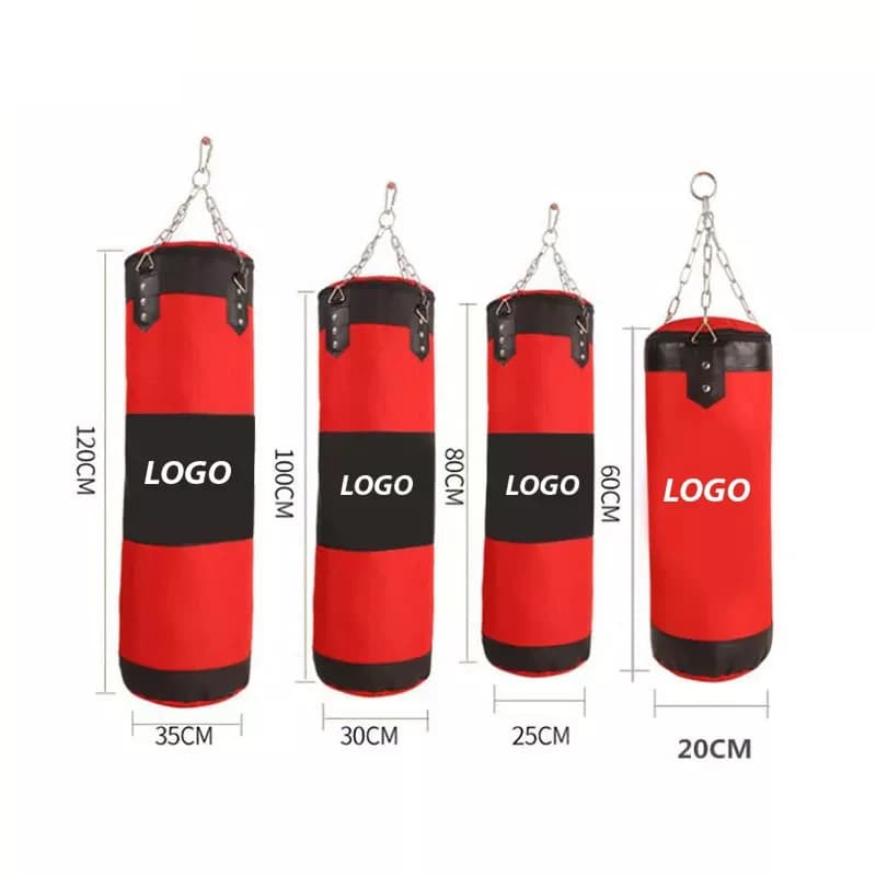 Personalized Logo Men's Fitness Sand Bags Stylish Road Sport Boxing Bag Unfilled For Boxing
