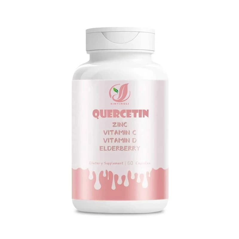 Elderberry Capsules with Zinc, Vitamin C Capsules, Vitamin D Elderberry Supplements -60 Capsules