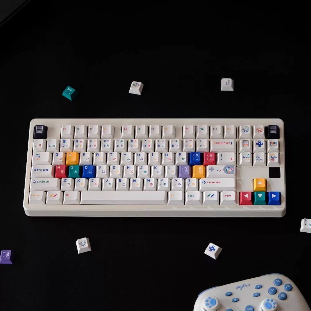 Copritasti SFC Cherry Profile Pbt Sublimazione per 75 68 84 87 98 104 108 Accessorio di gioco ergonomico Copritasti per tastiera meccanica