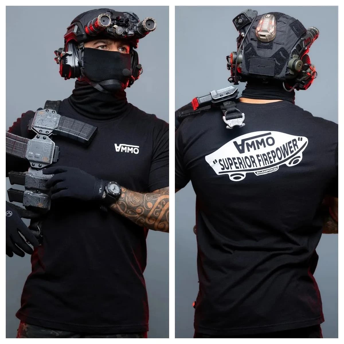 2026 Summer Ammo Superior Firepower _ T-Shirt - Suitable for Sports Wear Cotton for Men and Women